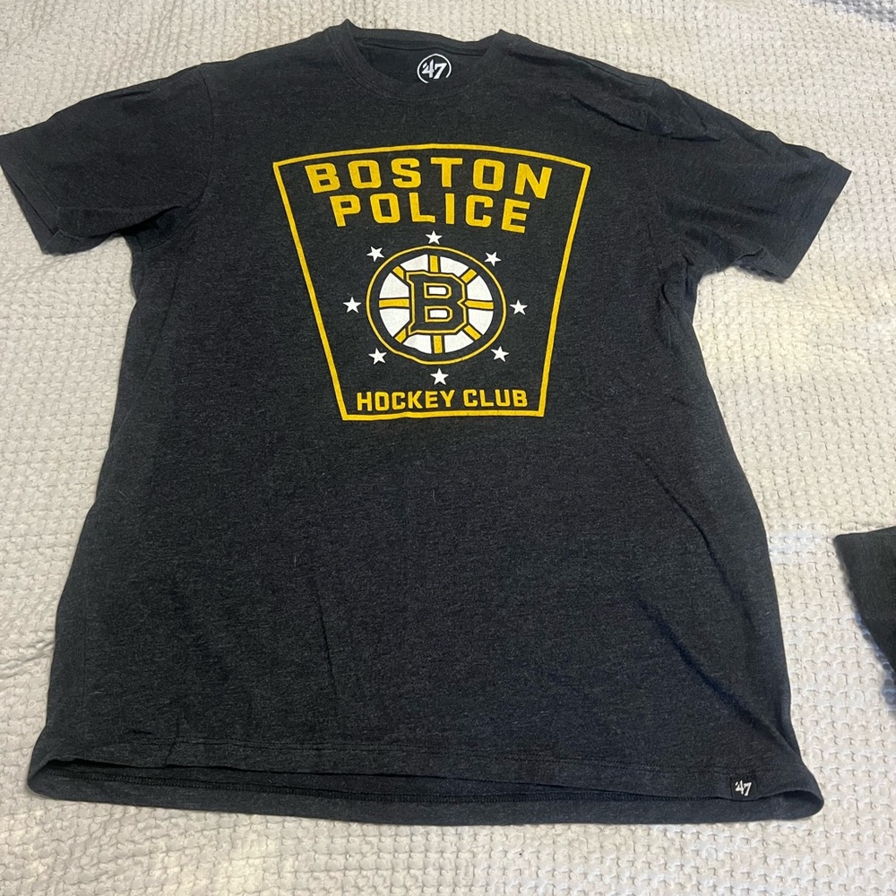 Boston Police Hockey shirt